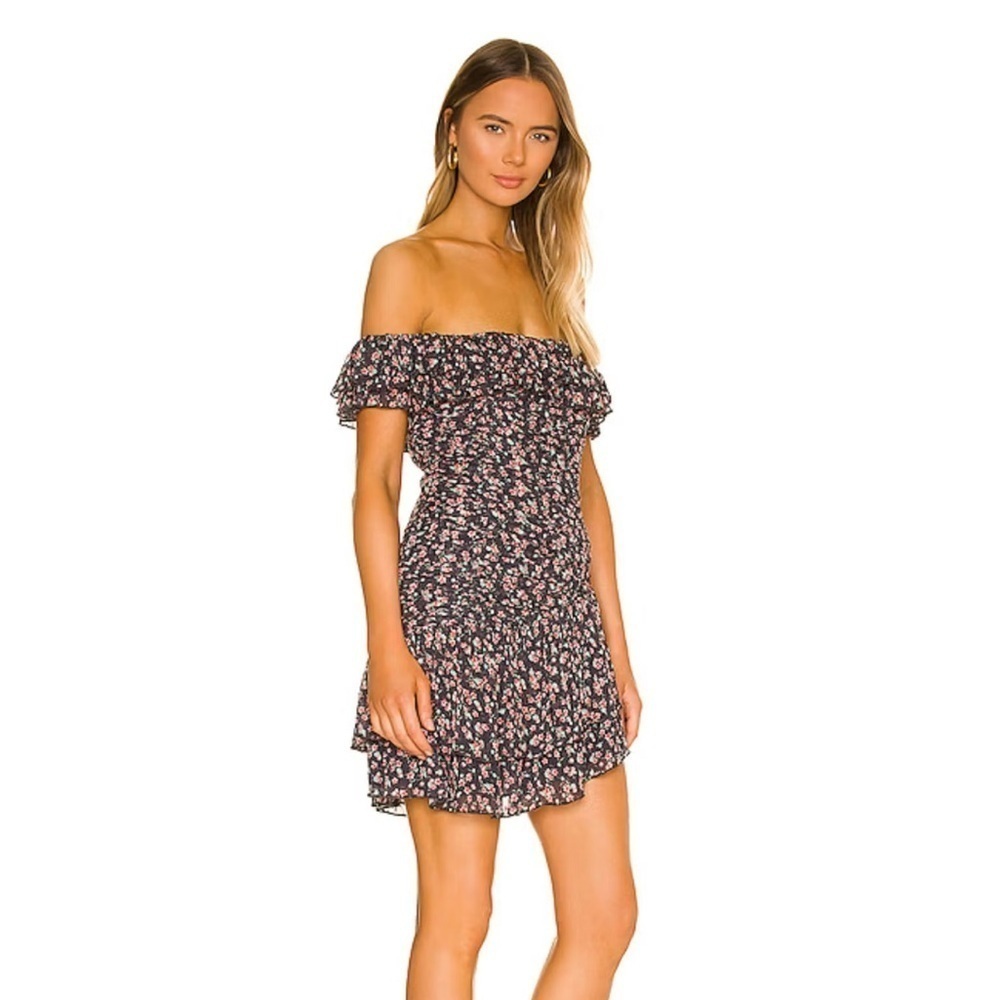 LOVERS + FRIENDS Sylviana Mini Dress in Martine Bloom Floral size M - Picture 2 of 9